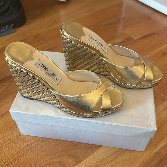 Jimmy Choo Almer Wedges - Picture 2 of 7